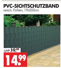 Wreesmann Pvc-sichtschutzband Angebot