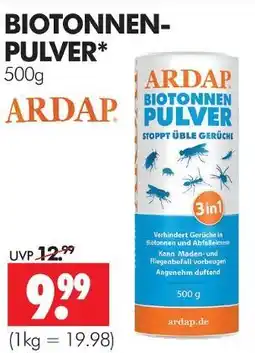 Wreesmann Ardap biotonnen-pulver Angebot