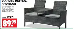 Wreesmann 2-sitzer rattan-sitzbank Angebot