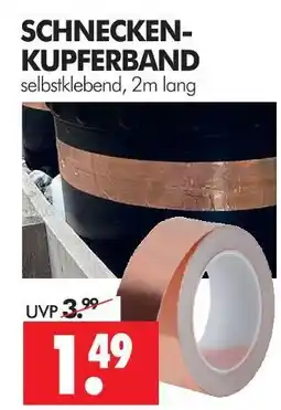 Wreesmann Schnecken-kupferband Angebot