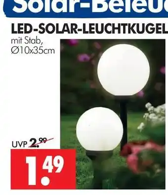 Wreesmann Led-solar-leuchtkugel Angebot