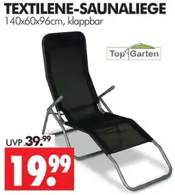 Wreesmann Top garden textilene-saunaliege Angebot