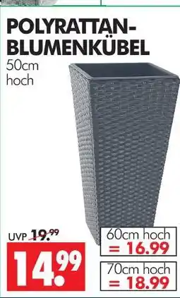 Wreesmann Polyrattan-blumenkübel Angebot