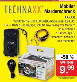 Zimmermann Technaxx mobiler marderschreck tx-368 Angebot