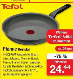 Zimmermann Tefal pfanne resistal Angebot