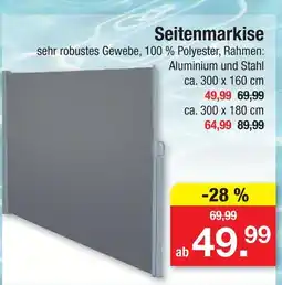 Zimmermann Seitenmarkise Angebot