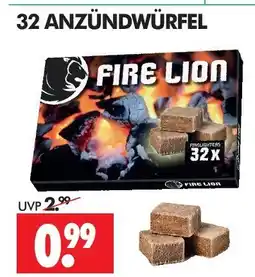 Wreesmann Fire lion anzündwürfel Angebot