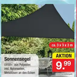 Zimmermann Sonnensegel Angebot