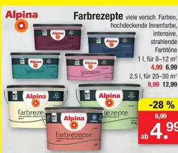 Zimmermann Alpina farbrezepte innenfarbe Angebot