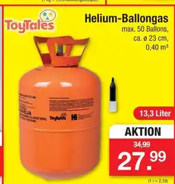 Zimmermann Toytales helium-ballongas Angebot