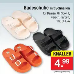 Zimmermann Badeschuhe mit schnallen Angebot