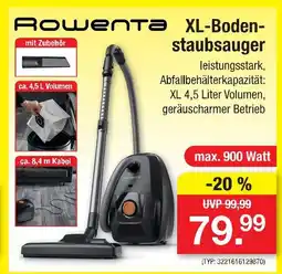 Zimmermann Rowenta xl-bodenstaubsauger Angebot