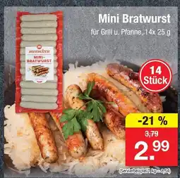 Zimmermann Meemken mini bratwurst Angebot