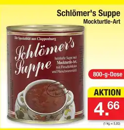 Zimmermann Schlömer's suppe Angebot