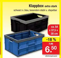 Zimmermann Klappbox extra stark Angebot