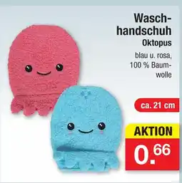 Zimmermann Waschhandschuh oktopus Angebot