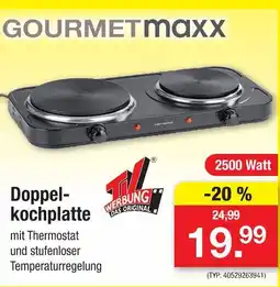 Zimmermann Gourmetmaxx doppelkochplatte Angebot