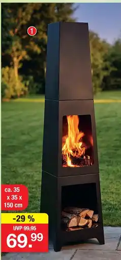 Zimmermann Gartenkamin nizza Angebot