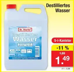 Zimmermann Dr. starke destilliertes wasser Angebot