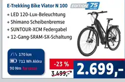 AUTO plus E-trekking bike viator n 100 Angebot