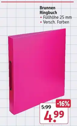 Rossmann Brunnen ringbuch Angebot