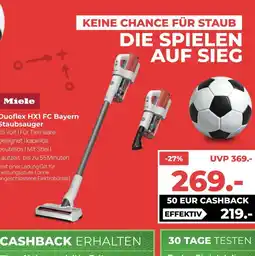 Hirsch und Ille Miele duoflex hx1 fc bayern staubsauger Angebot