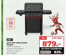 Hirsch und Ille Weber spirit epx-435r stealth gasgrill Angebot