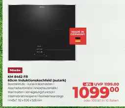 Hirsch und Ille Miele km 8462 fr 60cm induktionskochfeld (autark) Angebot