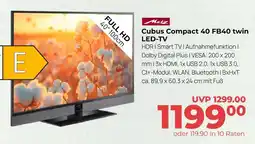 Hirsch und Ille Metz cubus compact 40 fb40 twin led-tv Angebot