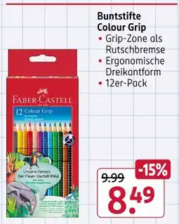 Rossmann Faber-castell buntstifte colour grip Angebot