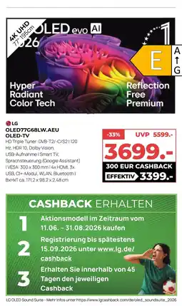 Hirsch und Ille Lg oled77g68lw.aeu oled-tv Angebot