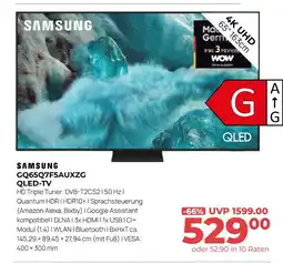 Hirsch und Ille Samsung qled-tv gq65q7f5auxzg Angebot