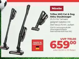 Hirsch und Ille Miele triflex hx3 cat & dog akku staubsauger Angebot