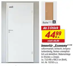 toom Baumarkt Innentür „economy“ weiß Angebot