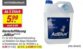 Harnstofflösung „adblue“