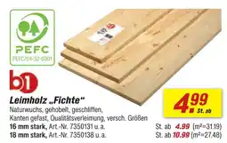toom Baumarkt B1 leimholz „fichte“ Angebot