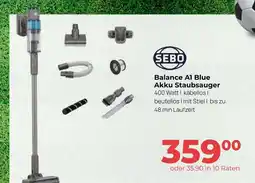 Hirsch und Ille Sebo balance a1 blue akku staubsauger Angebot