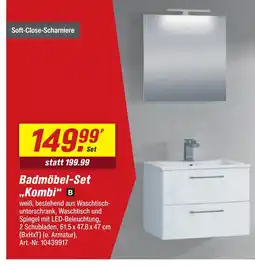 toom Baumarkt Badmöbel-set „kombi“ Angebot