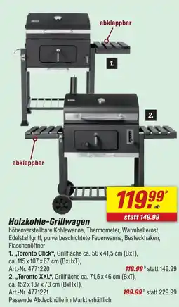 toom Baumarkt Holzkohle-grillwagen toronto click Angebot