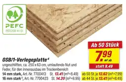 toom Baumarkt Osb/1-verlegeplatte Angebot