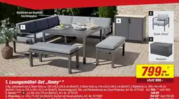 toom Baumarkt Loungemöbel-set „romy“ Angebot