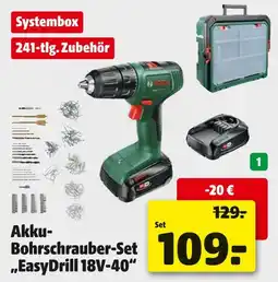 Hagebau Bosch easydrill 18v-40 Angebot