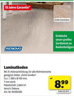 Hagebau Renovo laminatboden Angebot