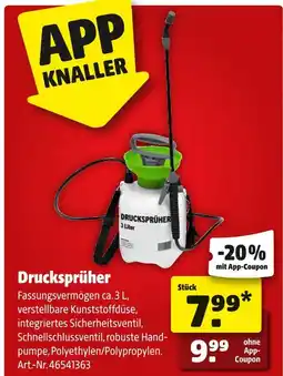 Hagebau Drucksprüher Angebot