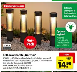 Hagebau Casaya led-solarleuchte nortrun Angebot