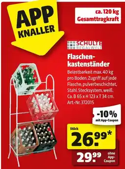 Hagebau Schulte regalwelt flaschen-kastenständer Angebot