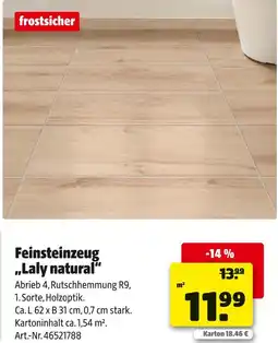 Hagebau Feinsteinzeug „laly natural“ Angebot