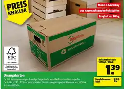 Hagebau Umzugskarton Angebot