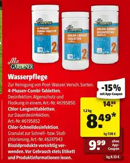Hagebau Mr. gardener wasserpflege Angebot
