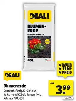 Hagebau Deal! blumenerde Angebot